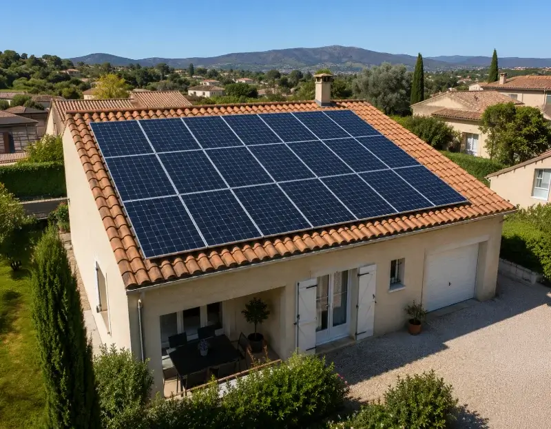 Prime à l'autoconsommation panneaux solaires Rochebaudin — aide financière de l'État